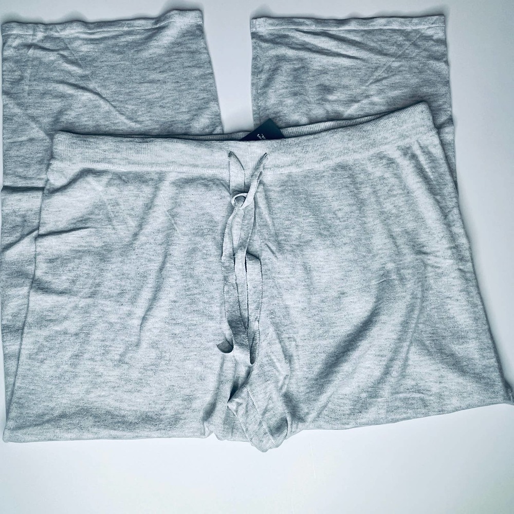 Members Mark Luxury Cashmere Wide Leg Gray Pants New XXL